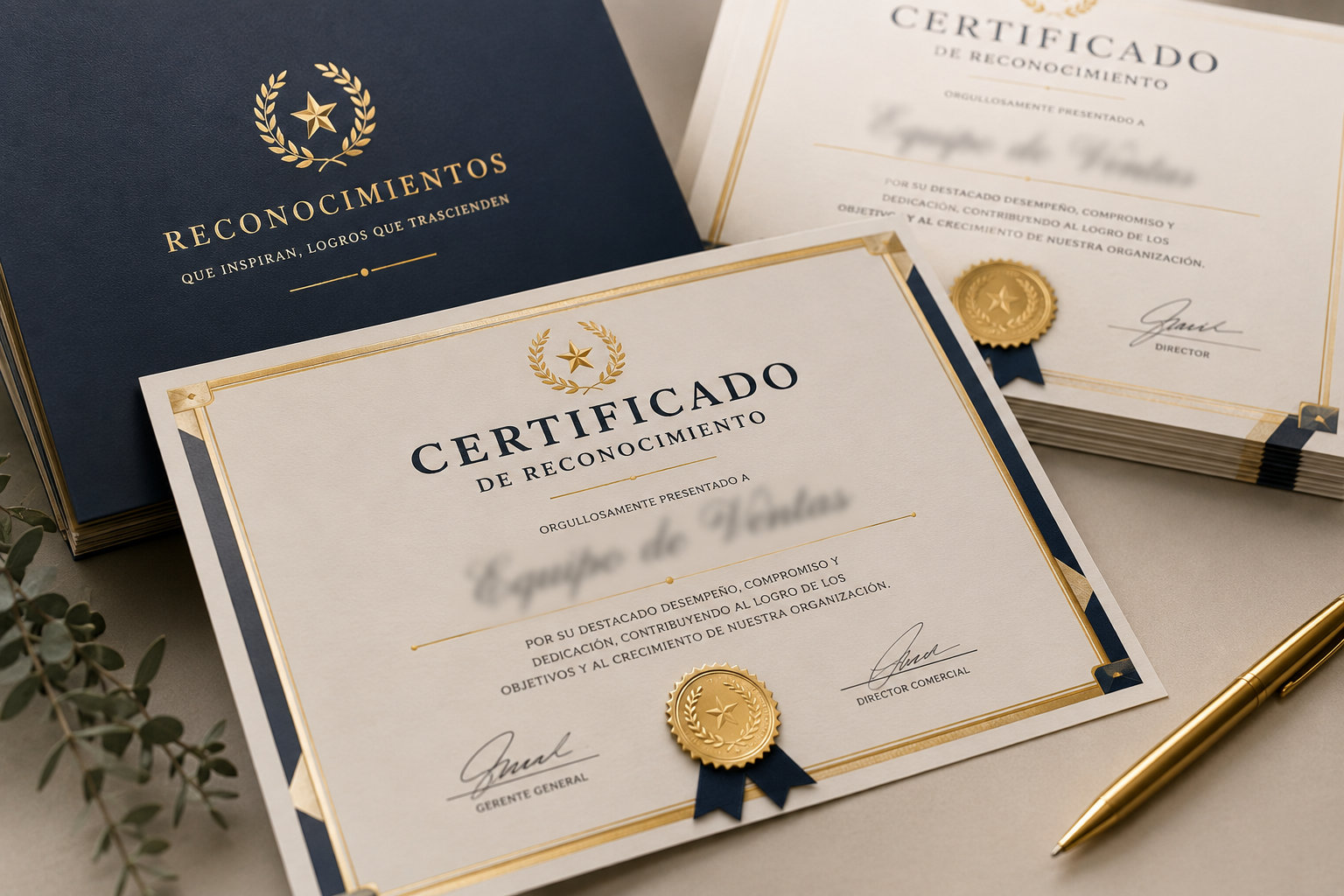 Certificados y reconocimientos corporativos - CVG Suministros